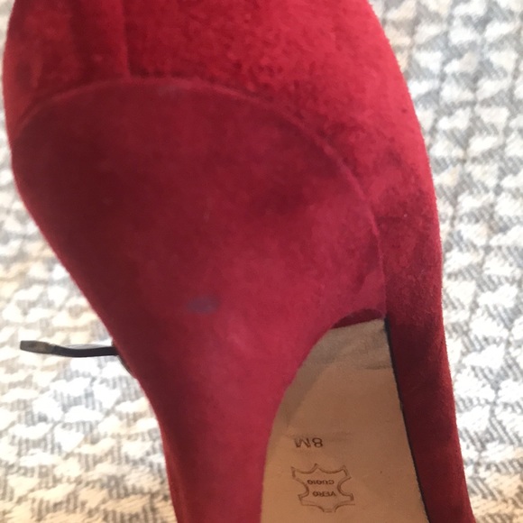 Via Spiga suede ankle zip booties - Picture 6 of 8